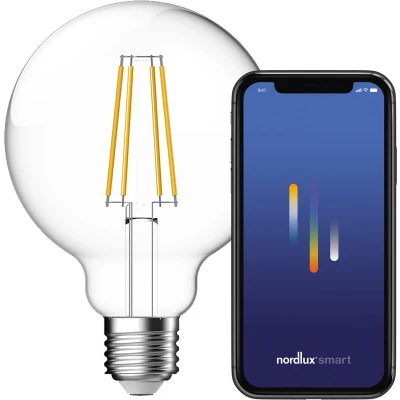 Afbeelding van Nordlux SMART LED Lamp Transparant E27 650LM Warm/Koud