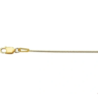 Afbeelding van Collier Geelgoud Slang Rond 1,0 mm x 45 cm lang