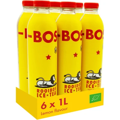 Afbeelding van Bos Ice Tea Lemon Bio Pet 1000ml. A6