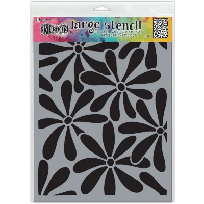 Afbeelding van Ranger Dylusions Stencils Tropics Large DYS78067 Dyan Reaveley (09 21)