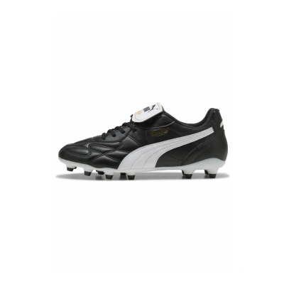 Afbeelding van KING TOP FG/AG voetbalschoenen uniseks, Zwart/Wit/Goud, Maat 48 PUMA