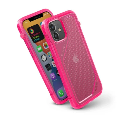 Afbeelding van Catalyst Vibe beschermhoes voor iPhone 12/12 Pro, roze transparant
