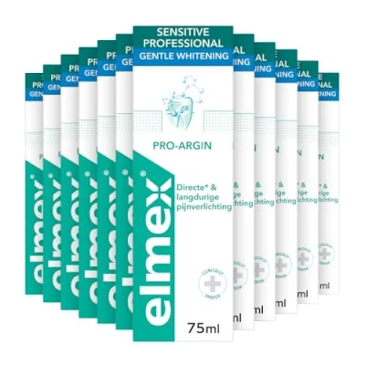 Afbeelding van 12x Elmex Tandpasta Sensitive Professional Gentle Whitening 75 ml