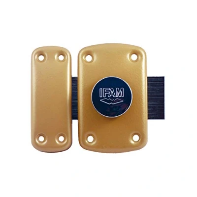 Afbeelding van Veiligheidsslot IFAM B5/50 Blik Plaatsen over Bruin Staal 110 mm