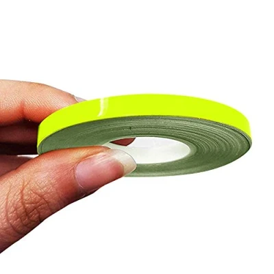 Afbeelding van 4R Quattroerre.it 10474 Trim Strepen zelfklevende strips voor auto&#039;s, neon geel, 5 mm x 10 mt