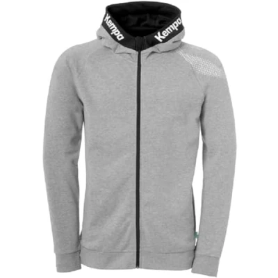 Afbeelding van Kempa CORE Sweater met rits, Heren, Maat: 4XL, Dark grau melange