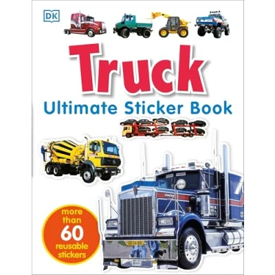 Afbeelding van Ultimate Sticker Book: Truck: Over 60 Reusable Full Color Stickers
