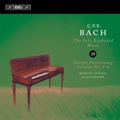 Afbeelding van Miklós Spányi C.P.E. Bach: Solo Keyboard Music, Vol.29 (CD)
