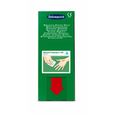 Afbeelding van Wondreinigingsdoekjes Salvequick 40 stuks