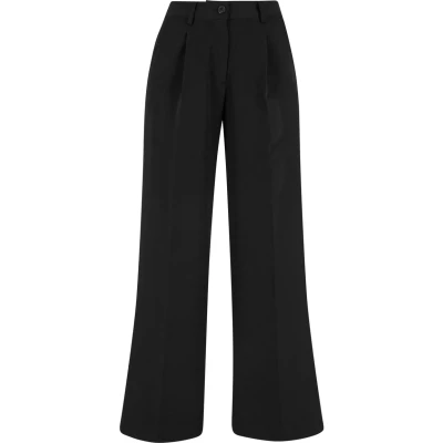 Afbeelding van Urban Classics WIDE LEG Broek, Dames, Maat: 26, Black