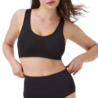 Afbeelding van SPANX Breast of Both Worlds omkeerbare comfortabele beha, Zwart/Barely, S