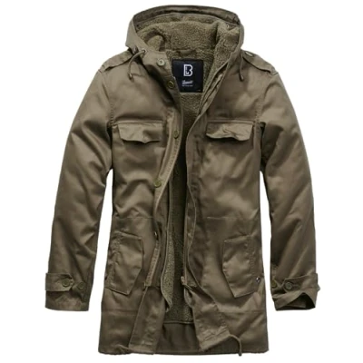 Afbeelding van Brandit BW Parka Forest Mannen Olive Basics, Streetwear, olijf, L