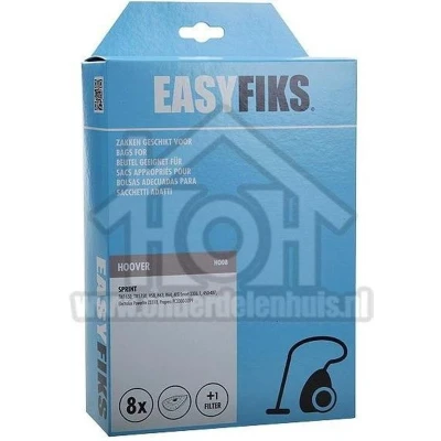 Afbeelding van Easyfiks HO08 stofzuigerzakken geschikt voor Hoover Sprint 8 stuks