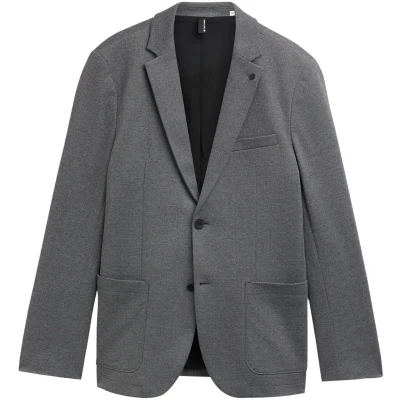 Afbeelding van TOM TAILOR Herencolbert, 35951 zwart wit vogels oog, 52