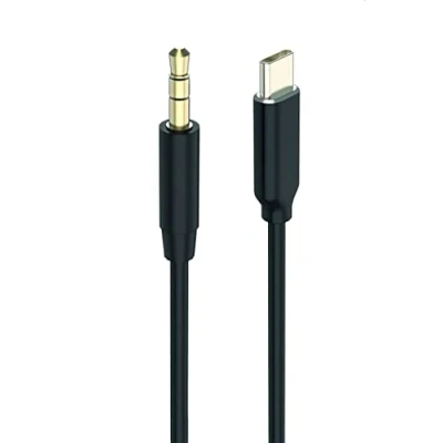 Afbeelding van 2GO Audiokabel type C 3,5Kl 1m