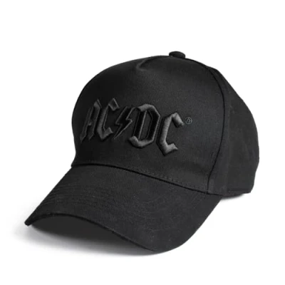 Afbeelding van Safety Jogger, Kappen, AC/DC Casquette, Zwart, Rood, (Eén maat voor iedereen)