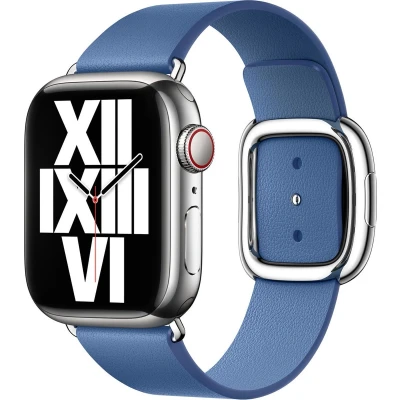 Afbeelding van Apple Modern Buckle Watch large 38mm / 40mm 41mm Azure MP8J3ZM/A
