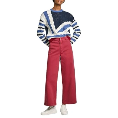 Afbeelding van Pepe Jeans Tania Flared Jeans, Dames, Maat: 28x30, Burnt red
