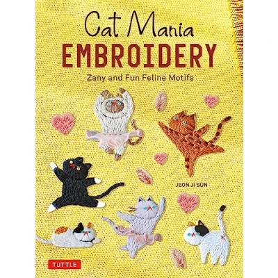 Afbeelding van Cat Mania Embroidery: Zany and Fun Feline Motifs