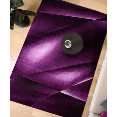 Afbeelding van Abstract Vloerkleed Vision Paars 120x170 Cm