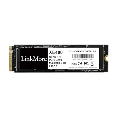 Afbeelding van LinkMore XE400 250 GB M.2 2280 PCIe Gen 4X4 NVMe 1.4 interne SSD, Solid State Drive, tot 4650 MB/s voor Latop en pc