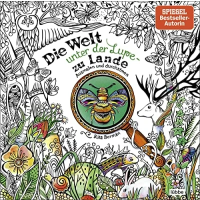 Afbeelding van Die Welt unter der Lupe zu Lande: Ausmalen und durchatmen: 6