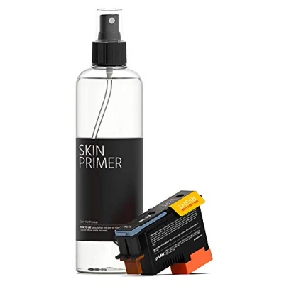 Afbeelding van Navulling zwarte inkt Prinker S, huidveilige cosmetische &amp; primer spray, waterbestendig, huidveilig, festivals, feesten, sportevenementen, compatibel met S.