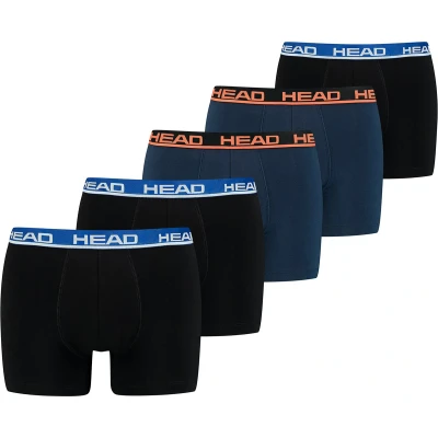 Afbeelding van HEAD 5P boxers basic zwart &amp; blauw S