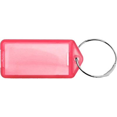 Afbeelding van CombiCraft Openklapbare Sleutellabels Rood 60 x 27 mm 100 stuks