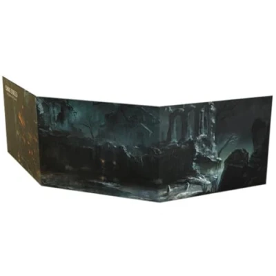 Afbeelding van Dark Souls The Roleplaying Game: Games Masters (GM) Scherm &amp; Avonturenboek. DnD, RPG, D D, Kerkers Draken. 5E compatibel