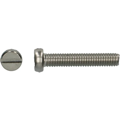 Afbeelding van PGB Fasteners Metaalschroef Cilindrisch RVS M 3 x 40 mm