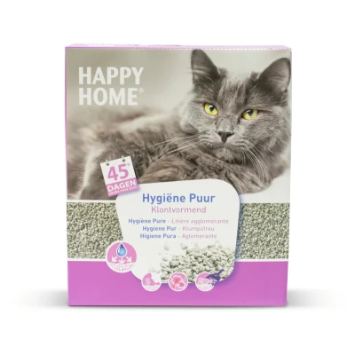 Afbeelding van Happy Home Hygiëne Puur Kattenbakvulling 10 l