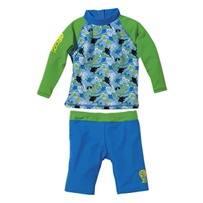Afbeelding van BECO Sealife zwempak 2 delig SPF 50+ blauw/groen maat 116 128