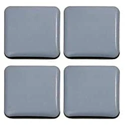 Afbeelding van Teflon glijders, zelfklevend, 16 stuks (25 x 25 mm), PTFE coating, teflonglijders, meubelglijders, stoelglijders
