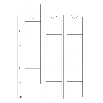 Afbeelding van Leuchtturm, Optima, Bladen (4 rings)