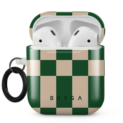 Afbeelding van Hardcase voor de Apple Airpods 1 / 2 Ivy League hoesje Burga case Meerkleurig Kunststof