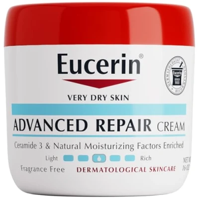 Afbeelding van Eucerin, Advanced Repair Cream, Fragrance Free 454 g