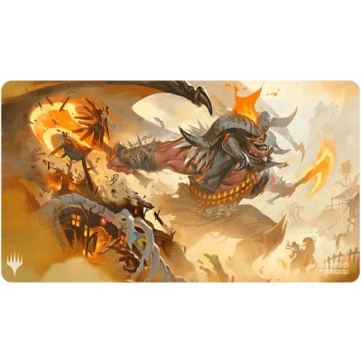 Afbeelding van Ultra Pro Magic: the Gathering Outlaws of Thunder Junction Playmat: Rakdos, Muscle