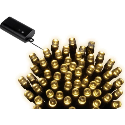 Afbeelding van Kerstverlichting batterij LED durawise strings 17,9M 240 lampjes div lichtstanden
