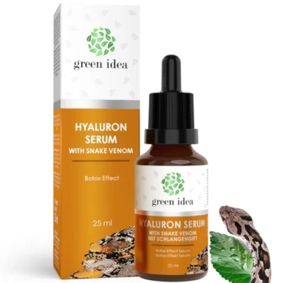 Afbeelding van green idea Hyaluronzuur serum met slangengift verzorging voor een rijpe huid hoog lifting effect Botox anti aging rimpel 25 ml