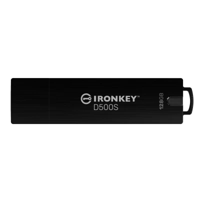 Afbeelding van Kingston IronKey D500S FIPS AES 256 USB stick 128 GB