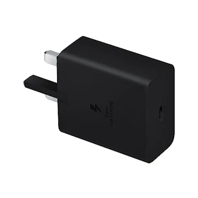 Afbeelding van Samsung Galaxy Official 45W Super Fast Charger 2.0 (met USB C naar datakabel), zwart