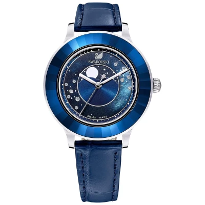 Afbeelding van Swarovski 5516305 Octea Lux Moon horloge Horloges Blauw