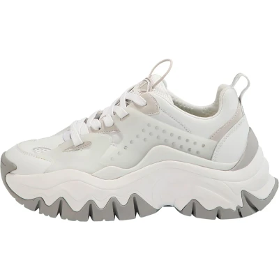 Afbeelding van Buffalo Trail ONE Sneakers laag, Dames, Maat: 37, White Imitatieleer/ textiel