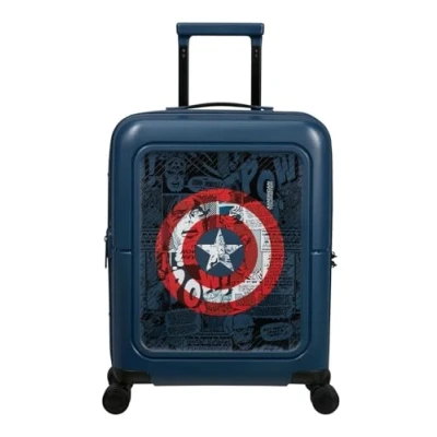 Afbeelding van American Tourister Dashpop Marvel Kabinen MIT Dehnfalte Trolley, Maat: One Size, Capt america shield