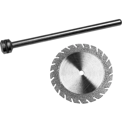 Afbeelding van Donau Elektronik 1647 Diamanten doorslijpschijf Diameter 22 mm Metaal, Glas, Epoxide 1 stuk(s)