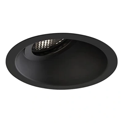 Afbeelding van Astro Minima Slimline 25 brandwerend IP65, badkamer downlight in mat zwart ontworpen Groot Brittannië dimbare IP65 nominale LED GU10 1249037