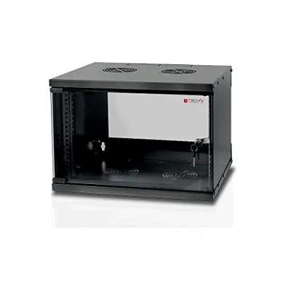 Afbeelding van Techly I CASE EL 1006B45 Wandrek 6U 50kg Zwart rack