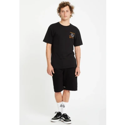 Afbeelding van Volcom TEE Tshirt print, Heren, Maat: XS, Black