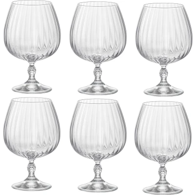 Afbeelding van Bormioli Rocco Cognac Glazen America 20&#039;s 650 ml 6 Stuks